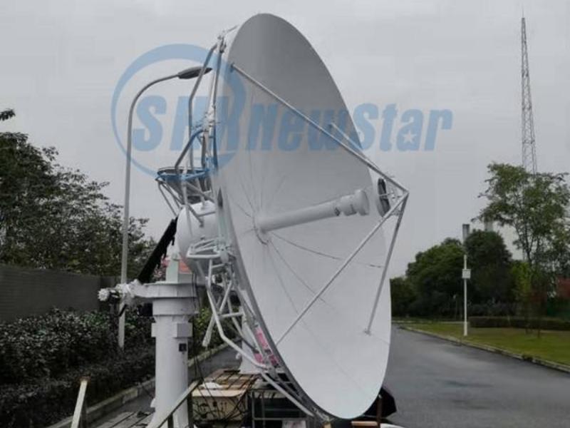 3.7m Parabolic Earth Station Satellite